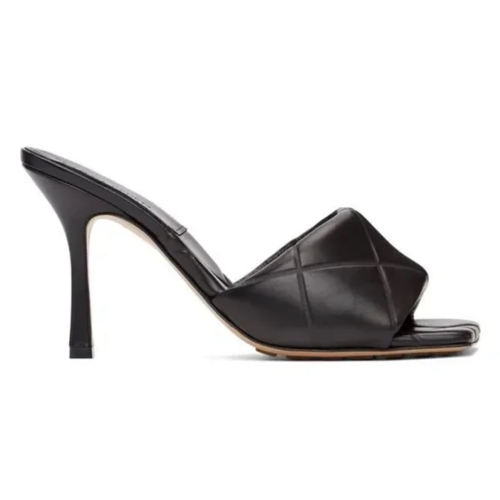 Bottega Venetta Padded Lido Sandal Heel